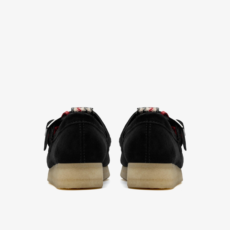 wallabee t-bar - zwarte tweedcombinatie